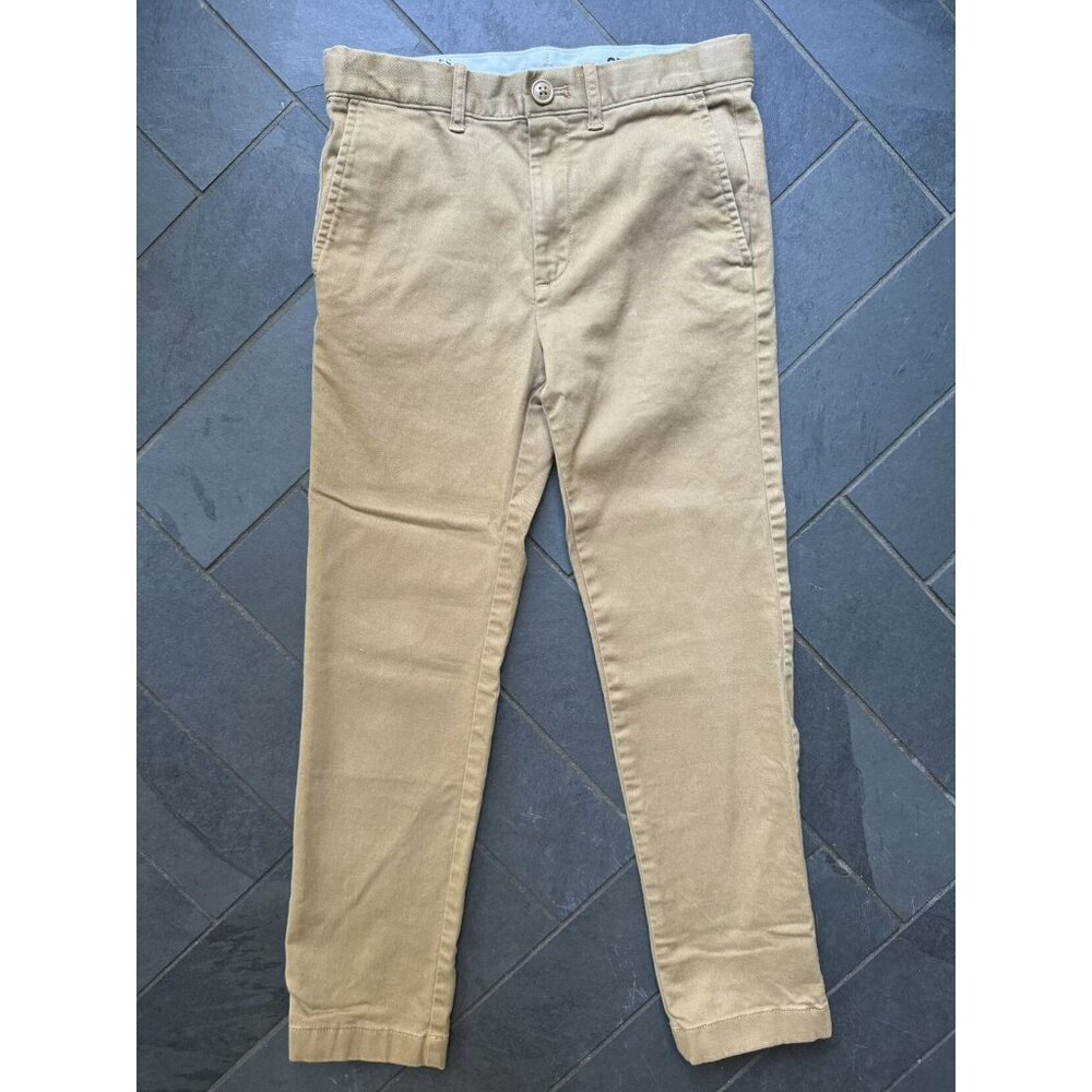 Crewcuts Dark Khaki Stretch Chinos size 8